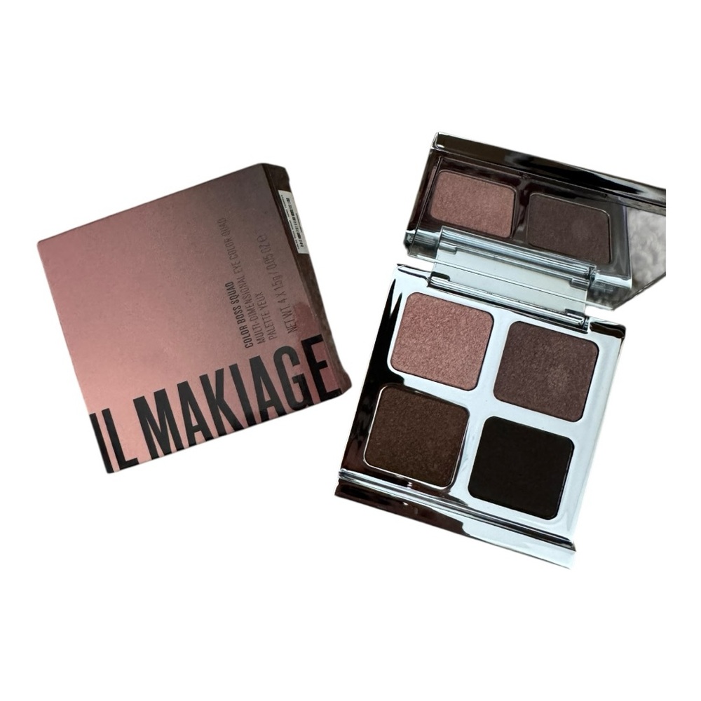 IL MAKIAGE Eyeshadow Palette - Rich Brown and Soft Cream Tones